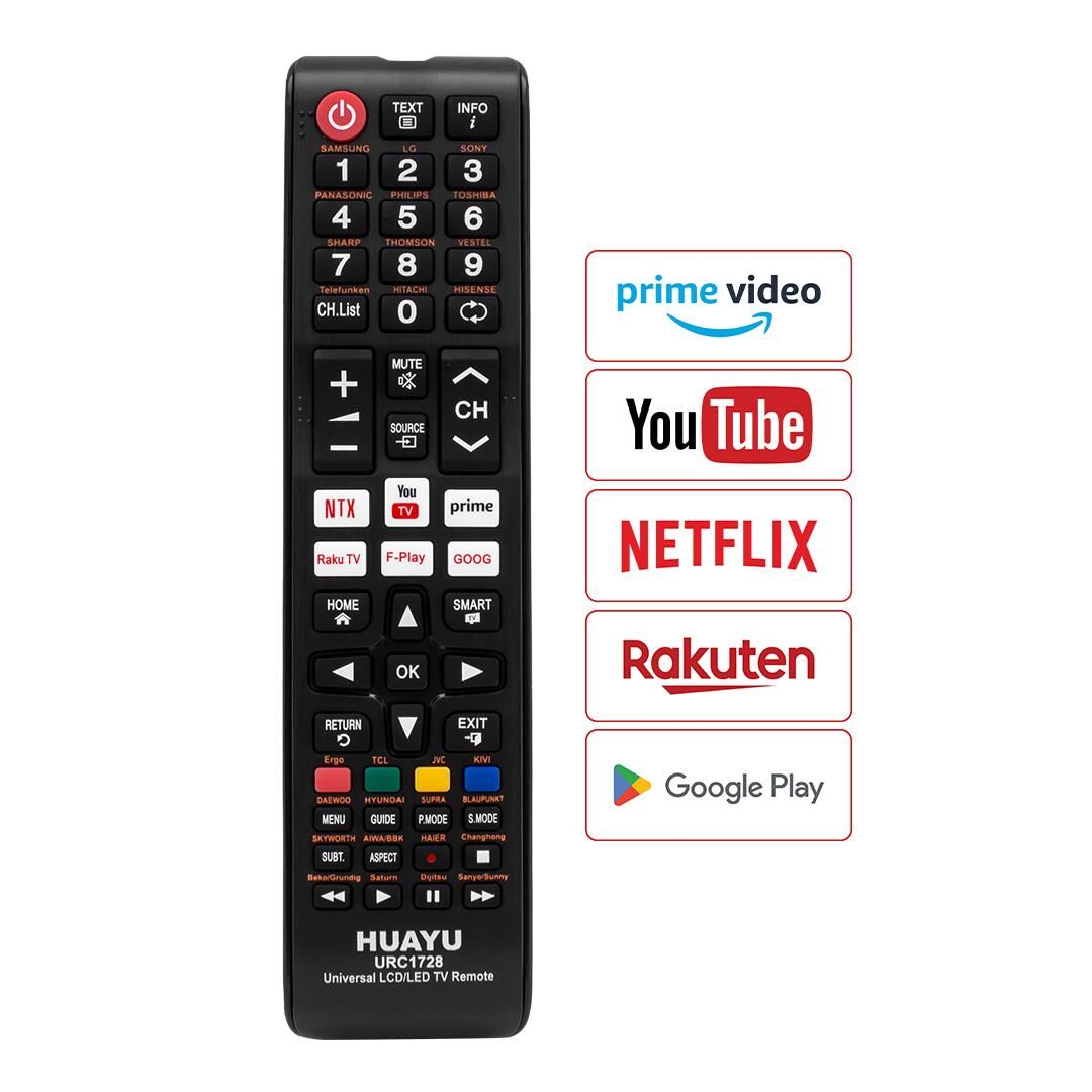 HUAYU KL URC1728 LCD LED TV UNIVERSAL KUMANDA