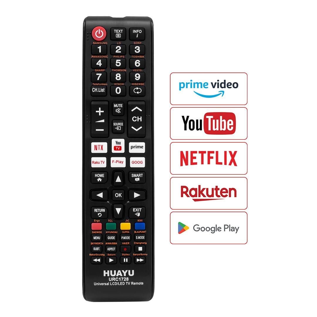 HUAYU KL URC1728 LCD LED TV UNIVERSAL KUMANDA