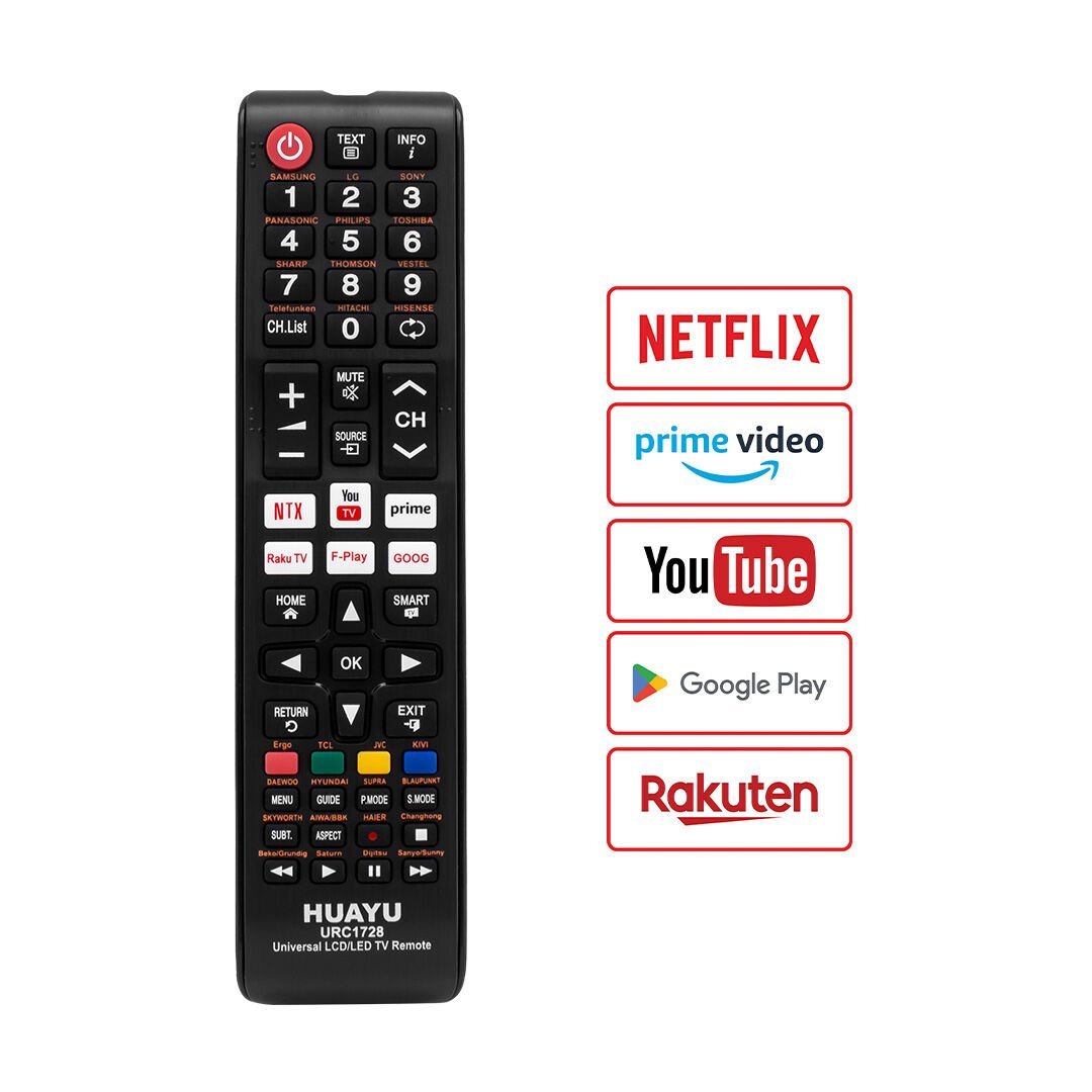 HUAYU KL URC1728 LCD LED TV UNIVERSAL KUMANDA