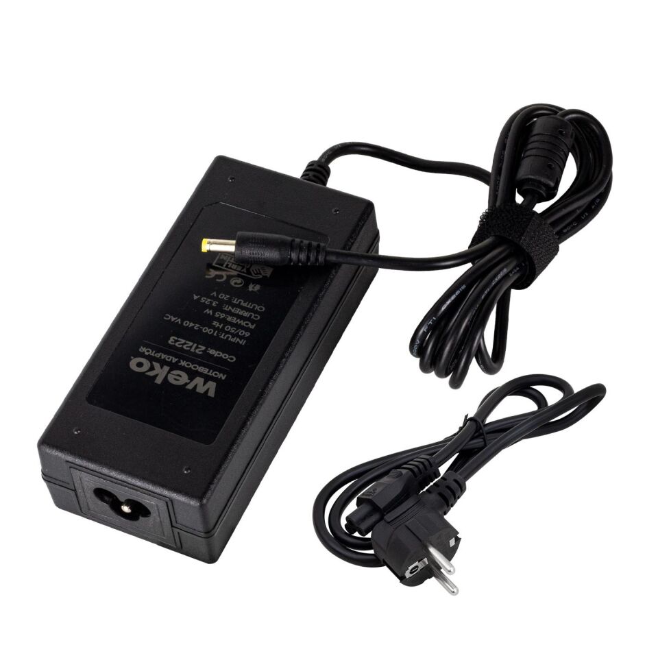Ayt 20 Volt 3.25 Amper 65 Watt Notebook Laptop Adaptör 4.0x1.7 Uçlu