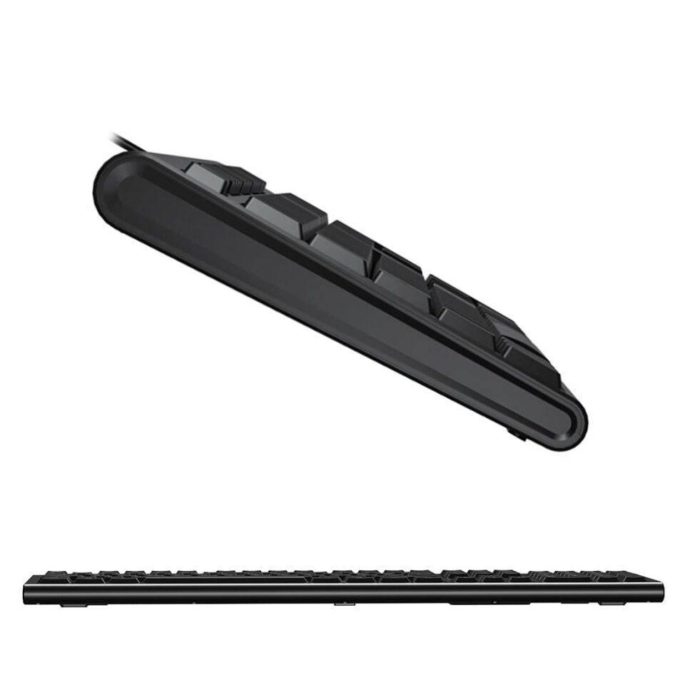 Lenovo Lecoo KB101 USB Kablolu Siyah Türkçe F Klavye (Numpadli)