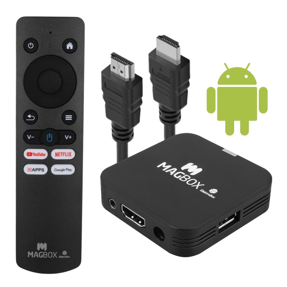 Ayt Magbox Electrobox 2 GB Ram H313 İşlemci 16 GB HDD 4K Ultra HD Android Box Android 10 İ p Tv Destekli