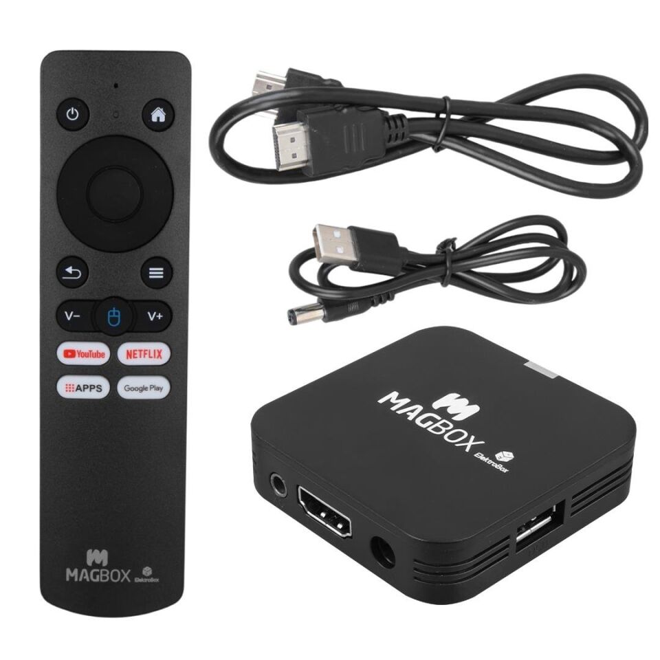 Ayt Magbox Electrobox 2 GB Ram H313 İşlemci 16 GB HDD 4K Ultra HD Android Box Android 10 İ p Tv Destekli