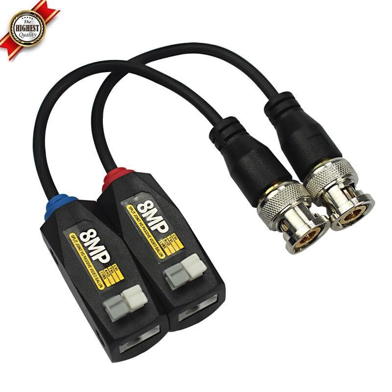 Ayt Powermaster 8MP 1080P 2KV 250-400 Metre HD-TVI-CVI-AHD-CVBS HD Video Balun PM-3889