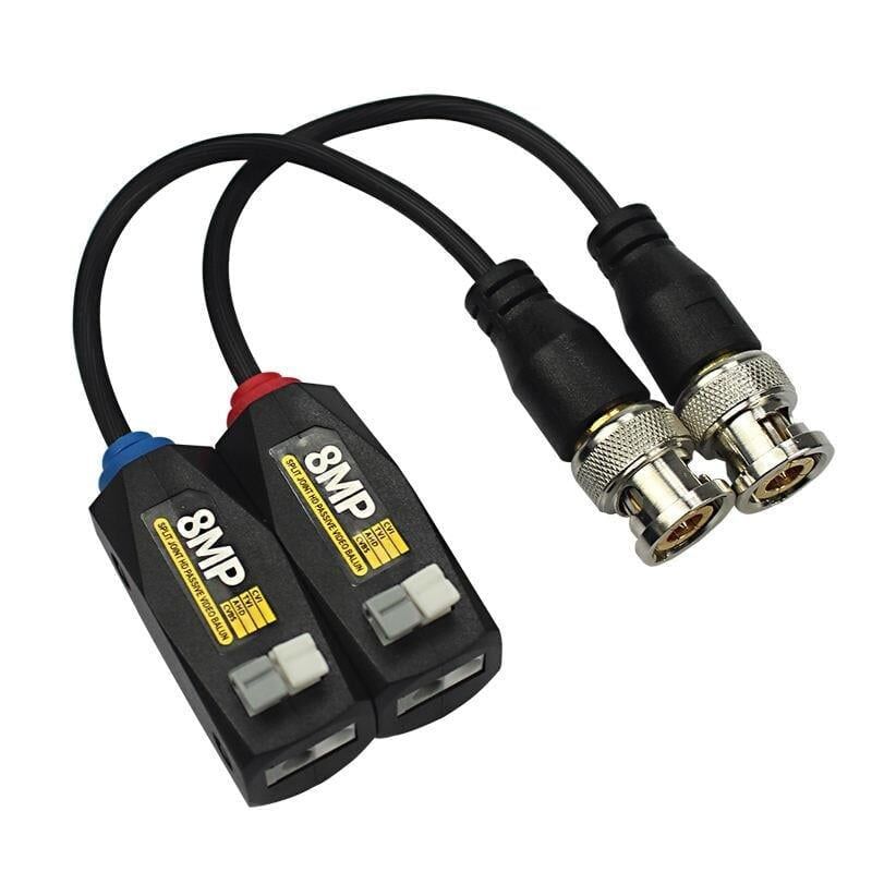 Powermaster 8MP 1080P 2KV 250-400 Metre HD-TVI-CVI-AHD-CVBS HD Video Balun PM-3889