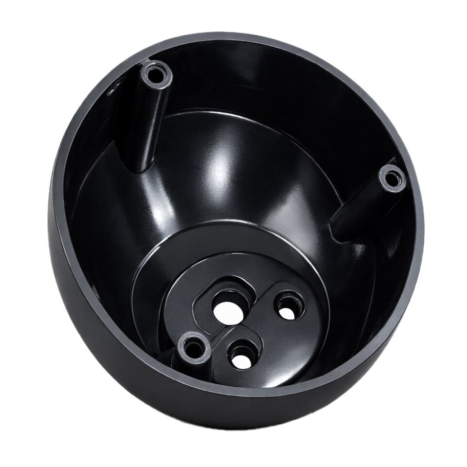 Poke PK-5059 10 CM Siyah Dome Tweeter Kabini Yüzey Montaj Podu