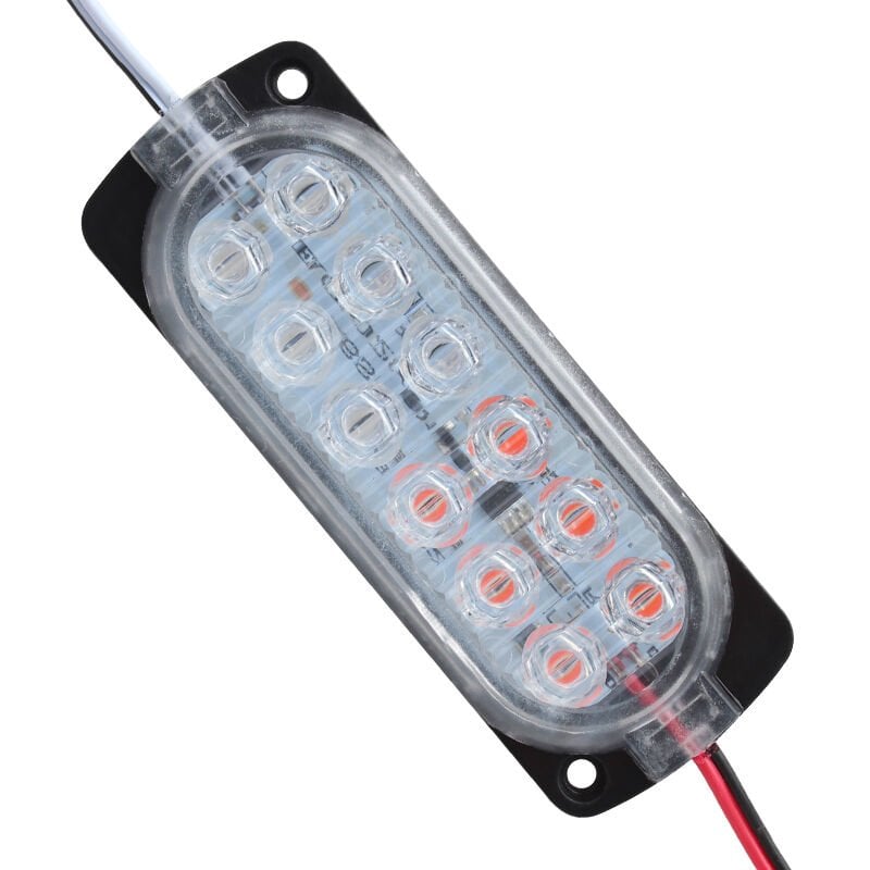Ayt Powermaster Parlak Yanıp Sönen Kırmızı Mavi 24 Volt 1.2 Watt Modül Led 2835