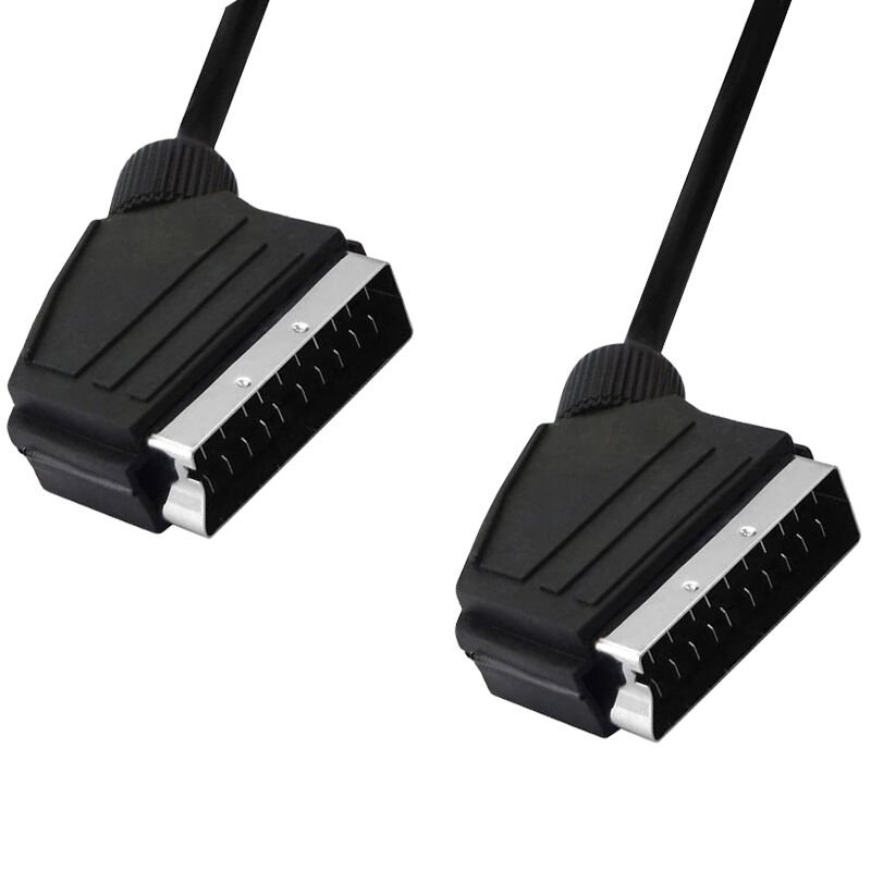 Ayt Scart Scart 1.2 Metre Digiturk Eski Tüplü Tv Televizyon Uydu Kablosu Kablo