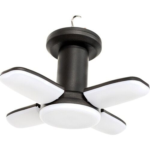 Powermaster Şarjlı Kamp Lambası Aydınlatma 150 Watt Usbli Led Askı Aparatlı 3 Modlu Katlanabilir 4 Kanat