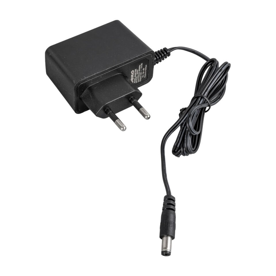 Weko 12 Volt 1 Amper 10 Watt Priz Tipi Adaptör 5.5x2.5 Uçlu Güvenlik Kamerası Led Şarjlı El Aletleri Adaptörü