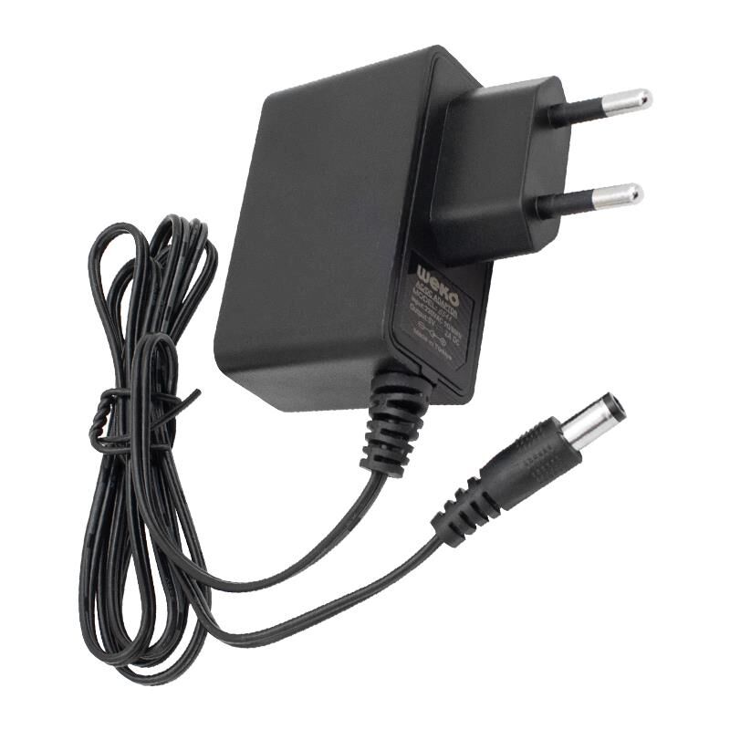 Ayt 5 Volt 2 Amper 10 Watt Plastik Kasa Priz Tipi Adaptör 5.5x2.5 Uçlu Dvr Kayıt Cihazı Neon Aydınlatma Adaptörü