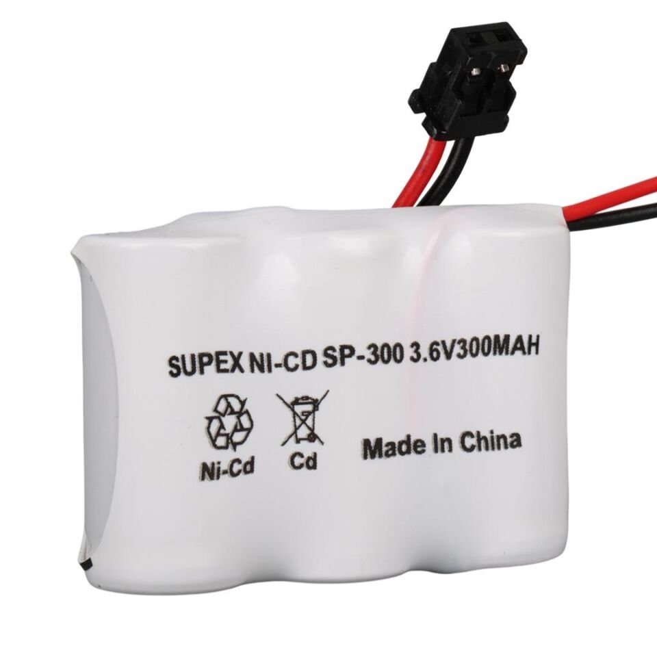 Supex Sp-300 Nı Cd 3 Lü Kısa Açık 3.6 Volt 300 Mah Telsiz Telefon Pili