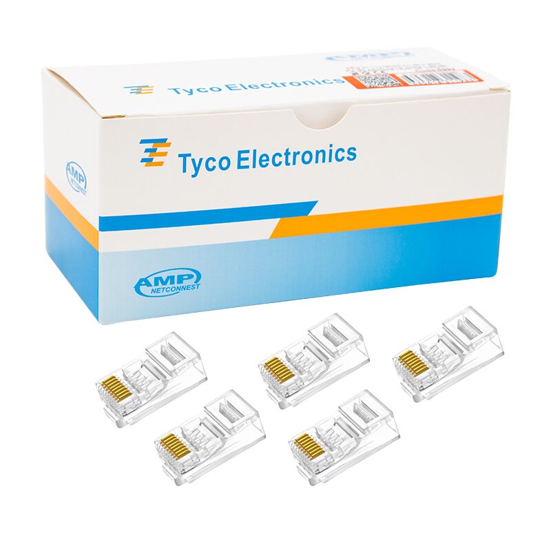 Ayt Powermaster RJ45 Cat5 Cat6 Uç Ethernet 8P8C Soket 100'lü İnternet Jack Soketi