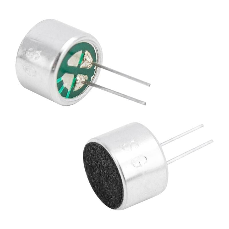 Mikrofon Kapsülü 10x7 Mm Tel Bacak IC-229A Mikrofon İç Parçası