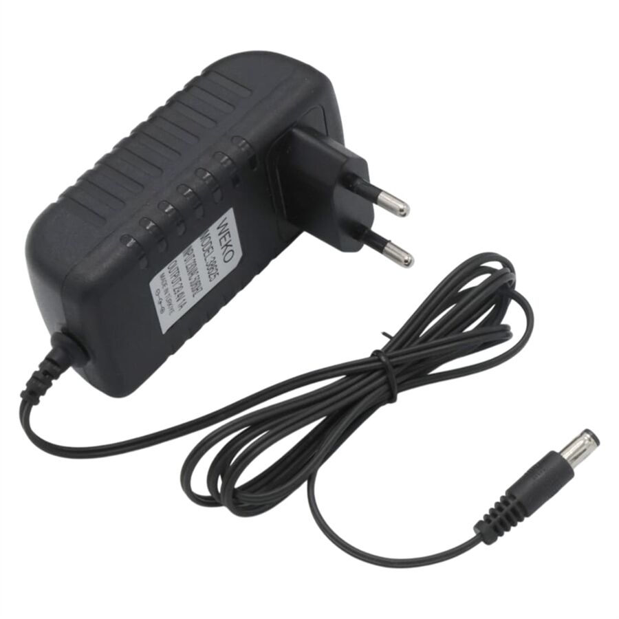 Weko 29.4 Volt - 1 Amper 5.5X2.5Mm Uçlu Yerli Üretim Priz Tipi Adaptör 1.2 Metre Uzunluk