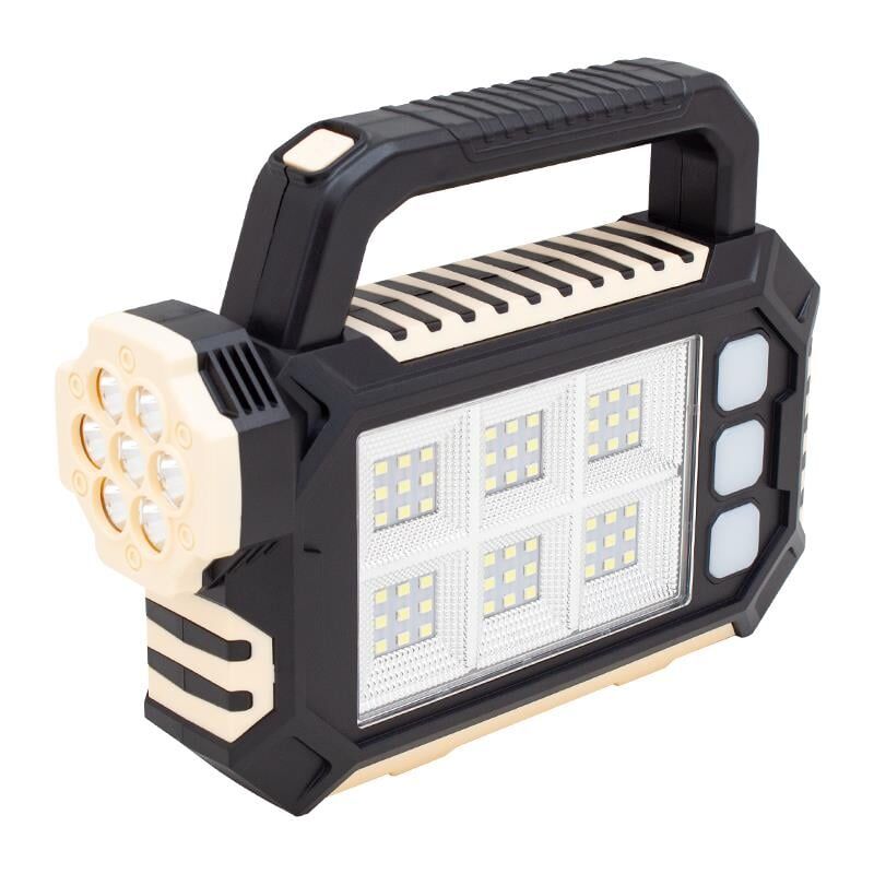 Ayt Powermaster 3 Modlu 54 Smd Ledli Taşınabilir Solar Güneş Enerjili Kamp Lambası Aydınlatma Işıldak El Feneri