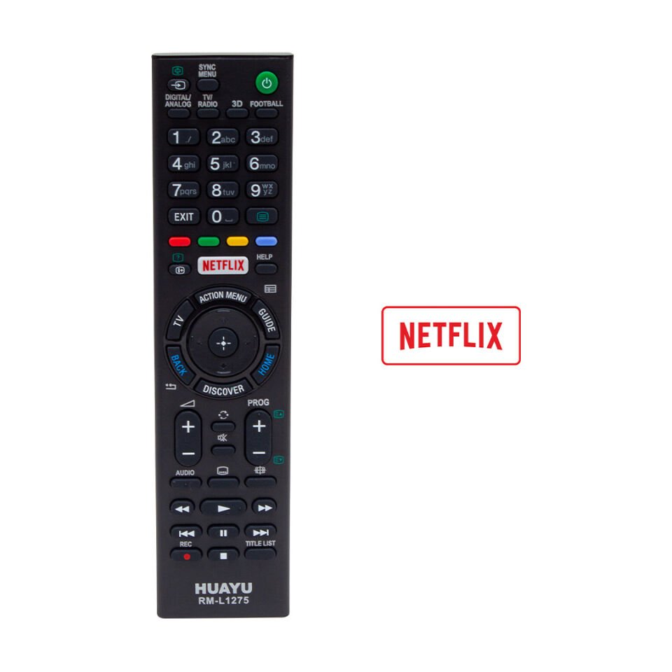 WEKO KL RM-L1275 SONY NETFLIX TUŞLU LCD LED TV KUMANDA