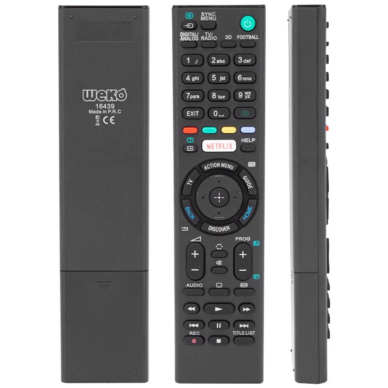 WEKO KL RM-L1275 SONY NETFLIX TUŞLU LCD LED TV KUMANDA