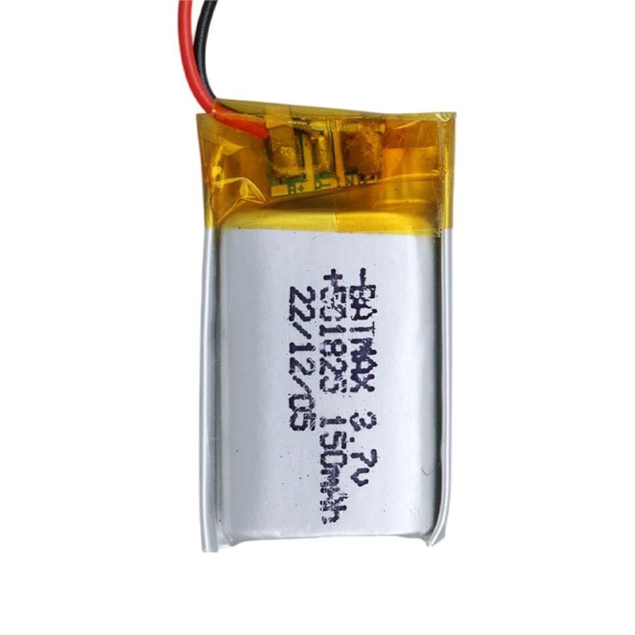 Ayt Powermaster 50x18x25 Mm 3.7 Volt 150 Mah Lityum Polimer Pil Akıllı Saat Kulaklık İntercom İçin Uygun