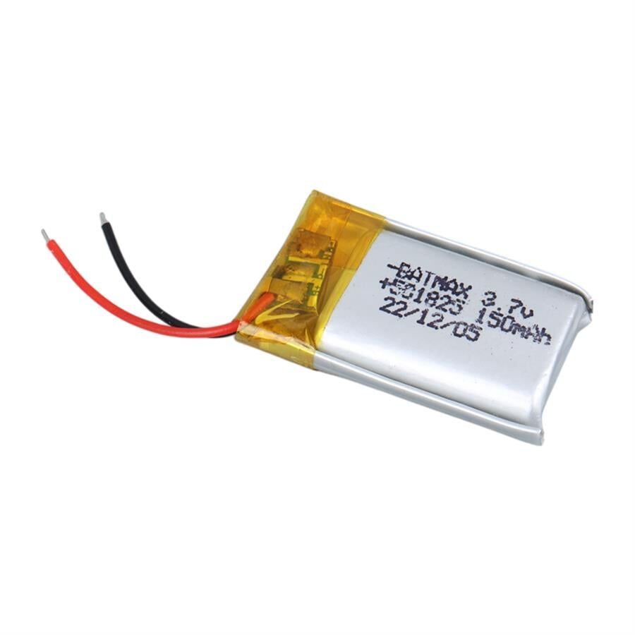 Ayt Powermaster 50x18x25 Mm 3.7 Volt 150 Mah Lityum Polimer Pil Akıllı Saat Kulaklık İntercom İçin Uygun