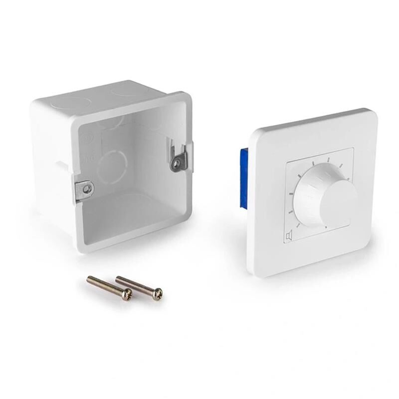Ayt Decon VLK-10N 10W Kasalı Trafolu Dimer 24V Roleli Volume Ses Kontrol Ünitesi