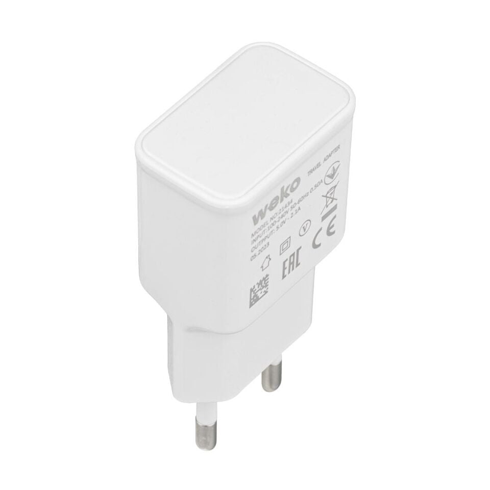 Weko WK-21434 2.1 Amper Telefon Şarj Adaptörü