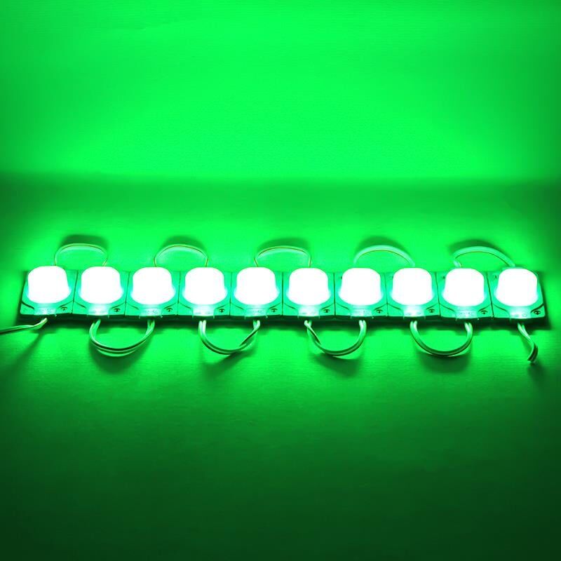 Powermaster 12V 1.5W Yeşil Mercekli Modül Led 40x30mm