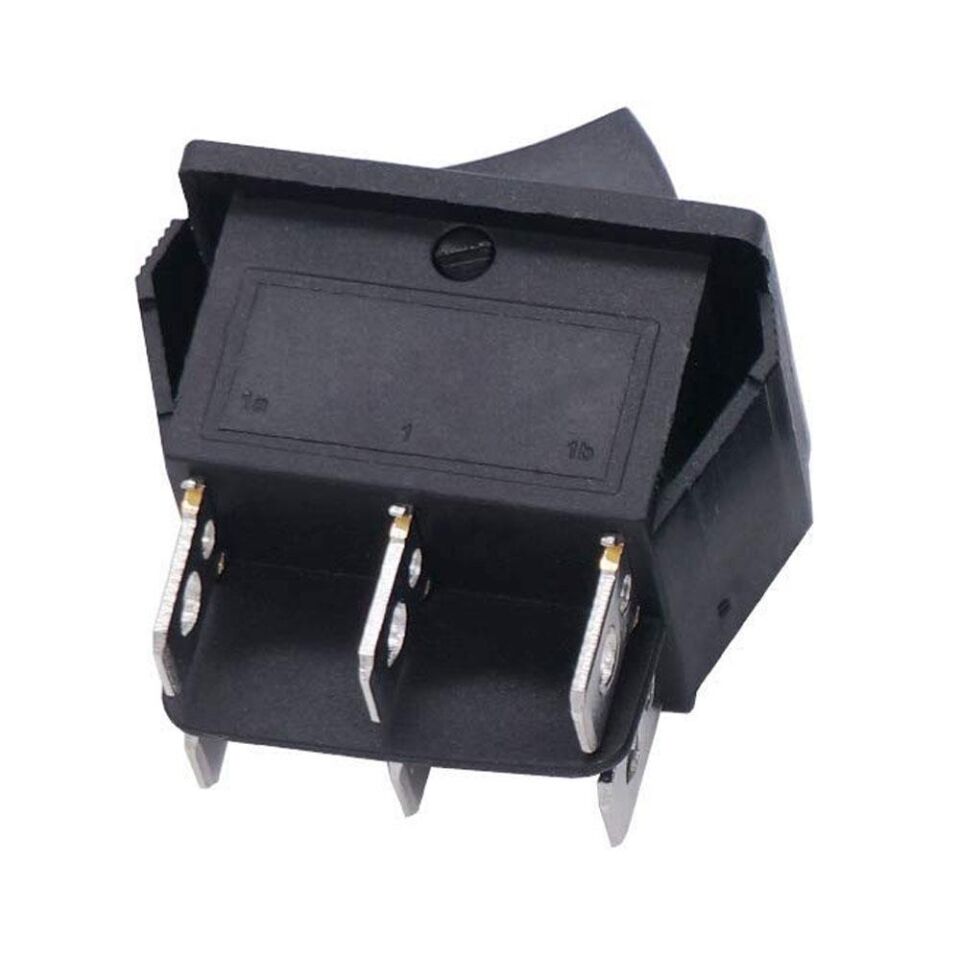 Ayt Geniş Işıksız 6 Pin Aç Kapa On Off Yaylı Açma Kapama Anahtarı Düğme Buton