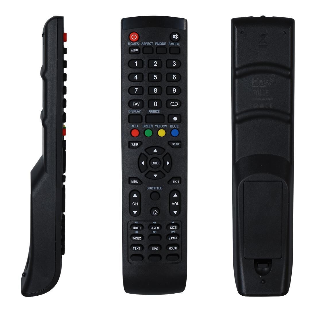 Ayt Profilo Smart Tuşlu Küçük Kalıp LCD LED TV Kumandası Uzaktan Kumanda