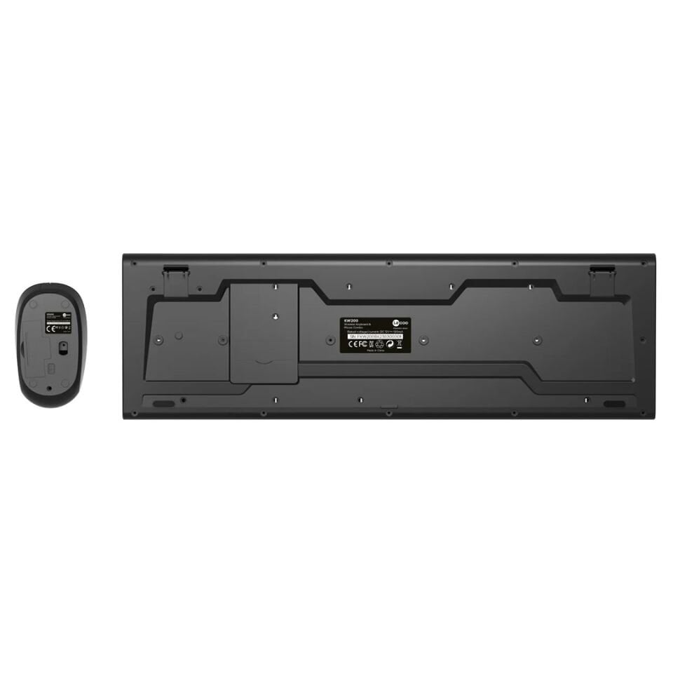 Lenovo Lecoo KW200-BK Siyah Kablosuz Ofis Klavye Mouse Seti (Numpadli)