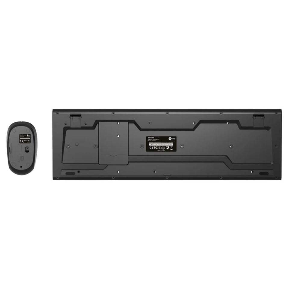 Lenovo Lecoo KW200-BK Siyah Kablosuz Ofis Klavye Mouse Seti (Numpadli)