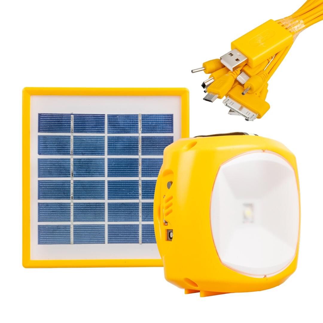 Powermaster Pm-33399 Taşınabilir Şarjlı Solar Işıldak Aydınlatma Seti Kamp Aydınlatması Işıldak El Feneri