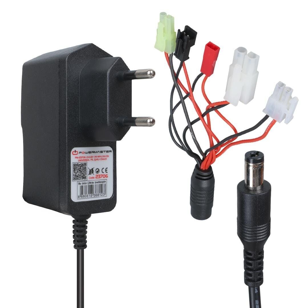 POWERMASTER 2.4-12V (NI-MH)/(NI-CD) UNIVERSAL PİL ŞARJ CİHAZI