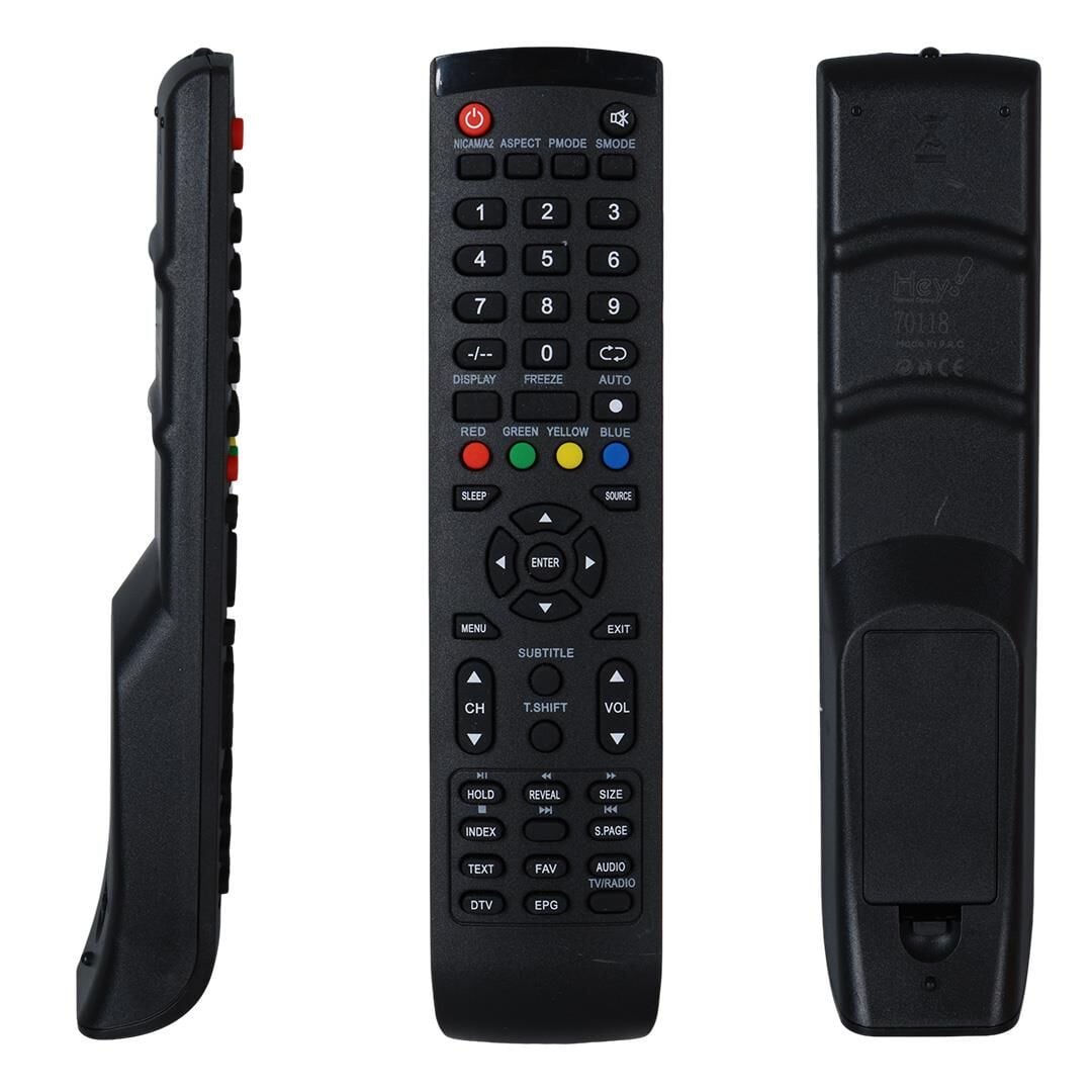 Profilo - Sanyo - Blaupun- Awox Küçük Kalıp LCD LED TV Kumandası
