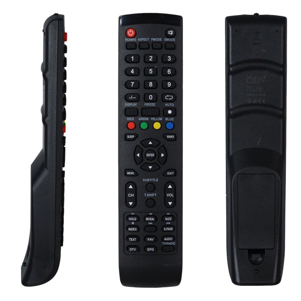 Profilo - Sanyo - Blaupun- Awox Küçük Kalıp LCD LED TV Kumandası