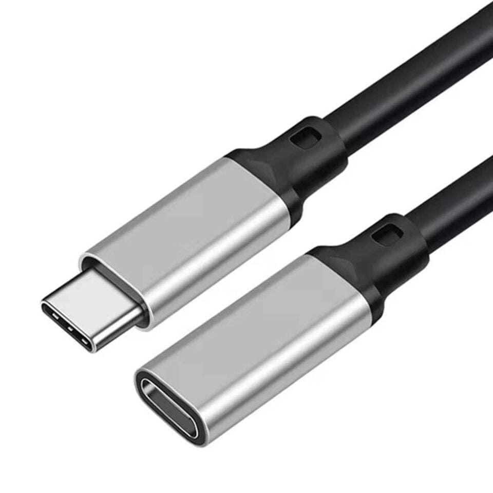 Ayt PowerMaster PM-24326 Type-C Erkek-Dişi 1.5 Metre Kablo Type-c Uzatma Kablosu