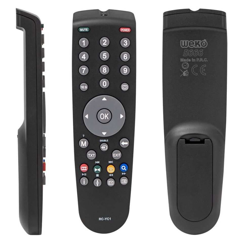Weko Arçelik Beko Lcd Tv Kumandası Rc-Yc1 Uzaktan Kumanda