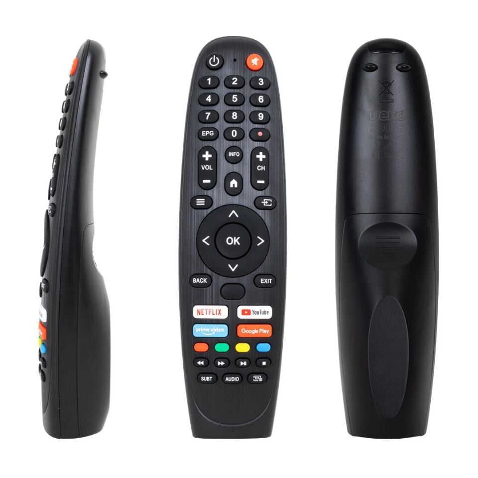 Ayt Kl Onvo Profilo Saba Uyumlu Tuşlu Ses Komutsuz LCD LED TV Kumandası Sihirli Kumanda