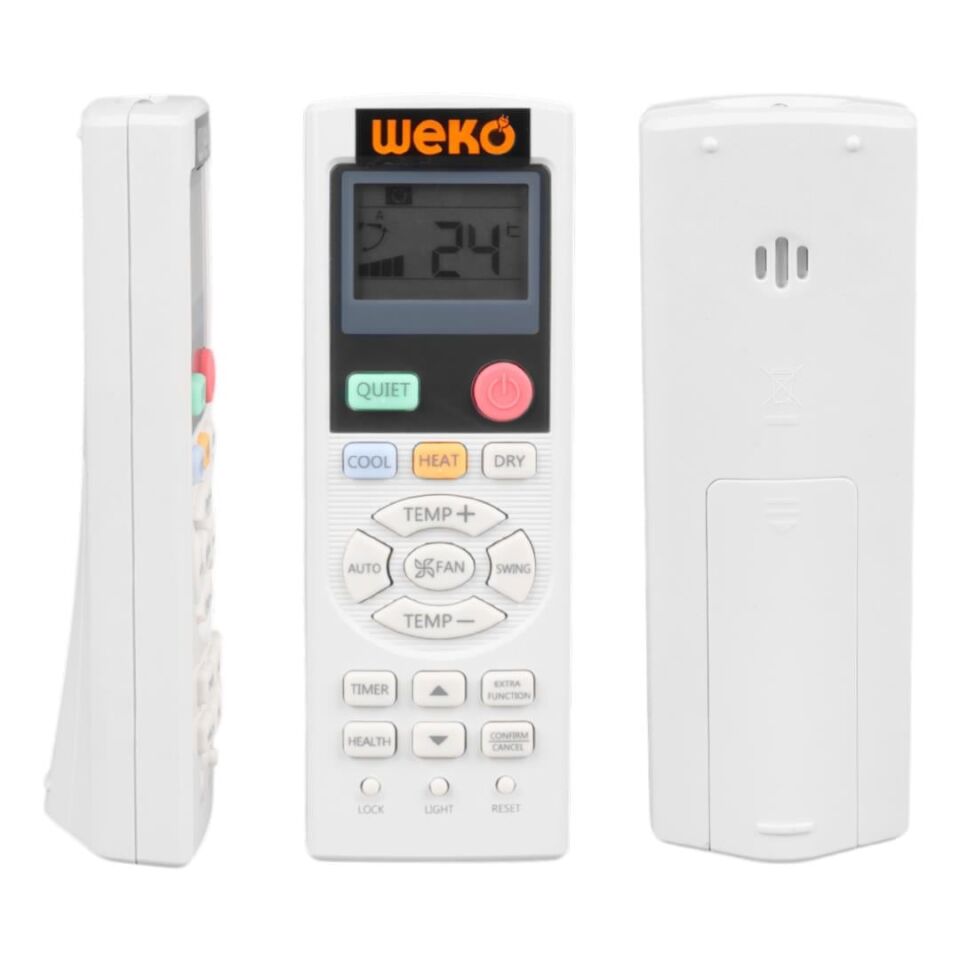 Ayt Haier YR-HD01 YL-HD01 YL-HD04 E.C.A ESA1209A Uyumlu Klima Kumandası