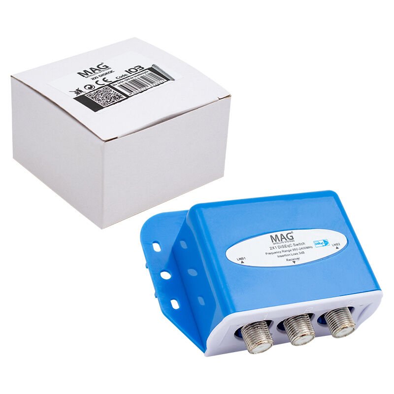 Ayt Mag Gd-21g 2x1 Tv Uydu Dayzek Switch 3 db