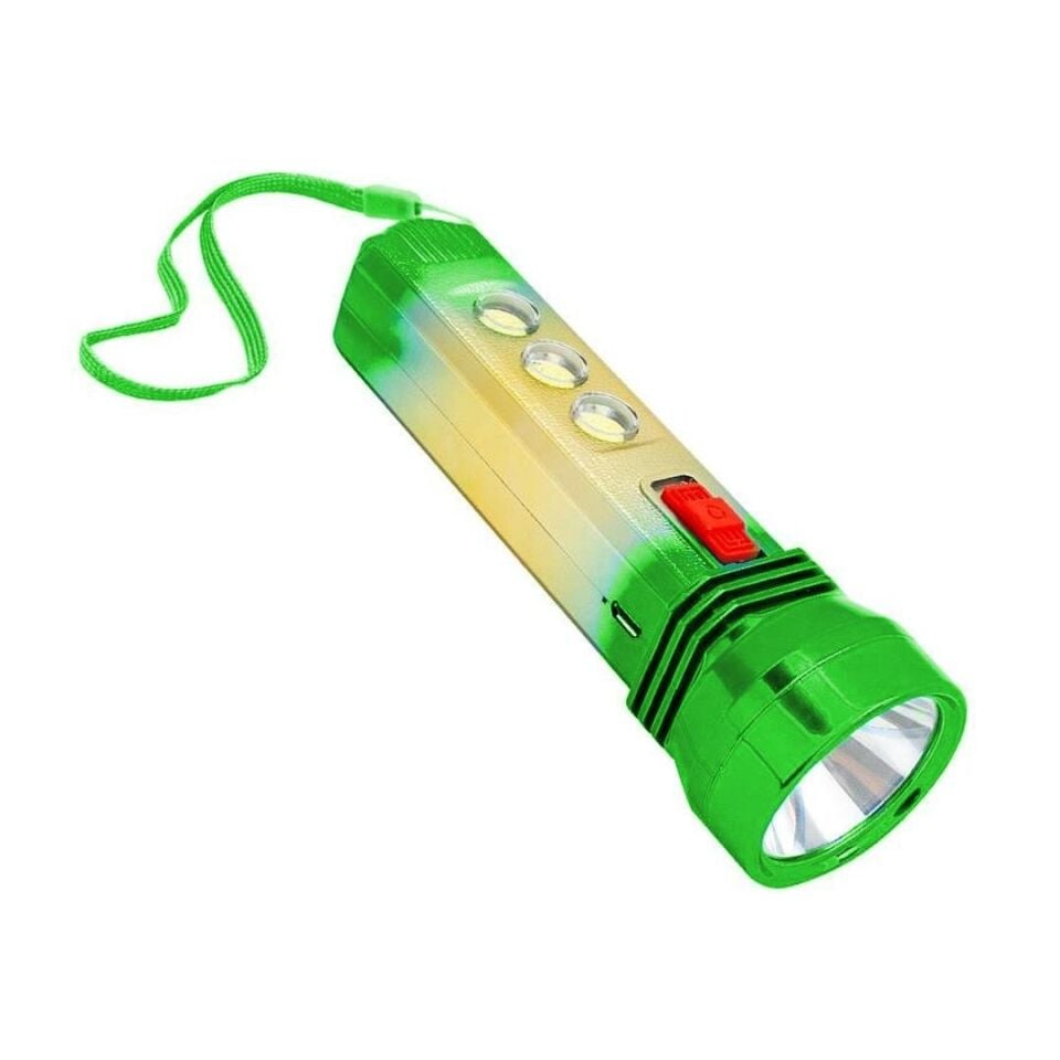 Ayt Powermaster TB33 1+3 Ledli İki Çalışma Modlu Şarjlı El Feneri Işıldak Lamba