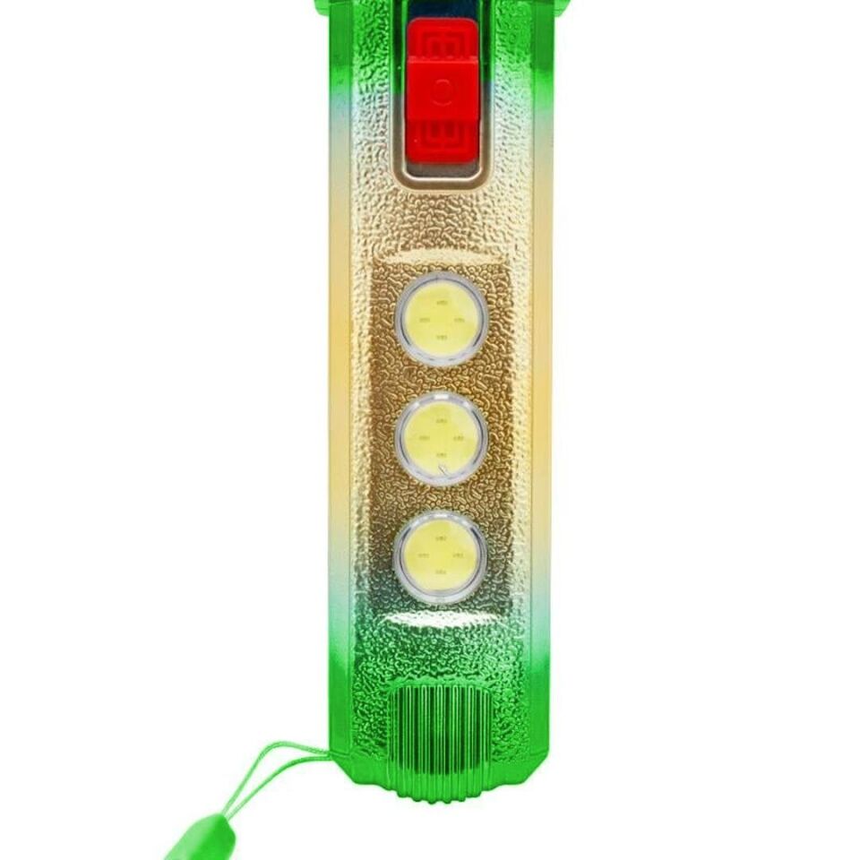 Ayt Powermaster TB33 1+3 Ledli İki Çalışma Modlu Şarjlı El Feneri Işıldak Lamba