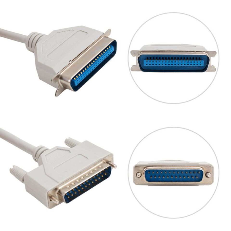 Ayt Powermaster PM-4940 Paralel Printer LPT 1.5 Mt Yazıcı Kablosu