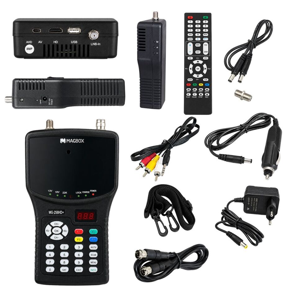 Magbox MG-256HD+ 4.3'' İnç Spektrumlu Uydu Yön Bulucu