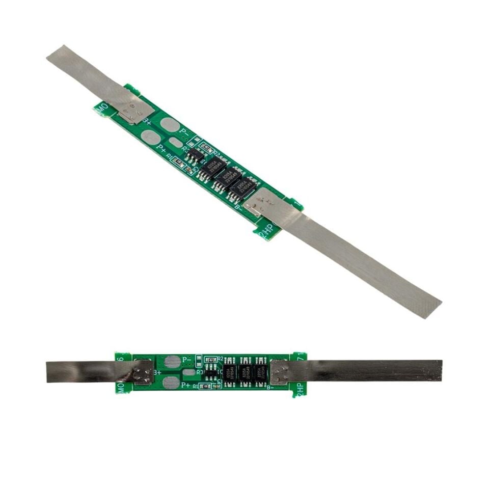 Weko Bms-24009 1S 6A 3.7V Bms Devresi Lityum Batarya Şarj Modülü 35X8.5X2 Mm