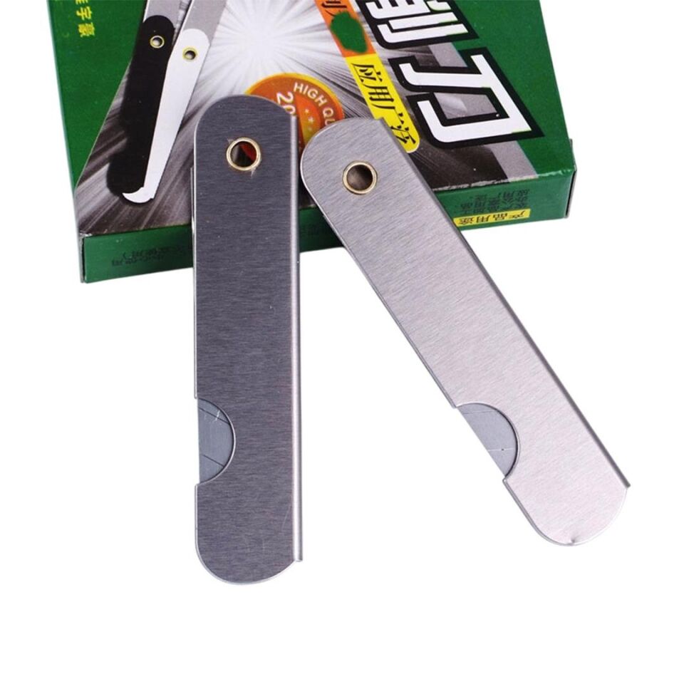 Powermaster PM-28650 Tekli Katlanır Falçata Maket Bıçağı Paslanmaz Çelik