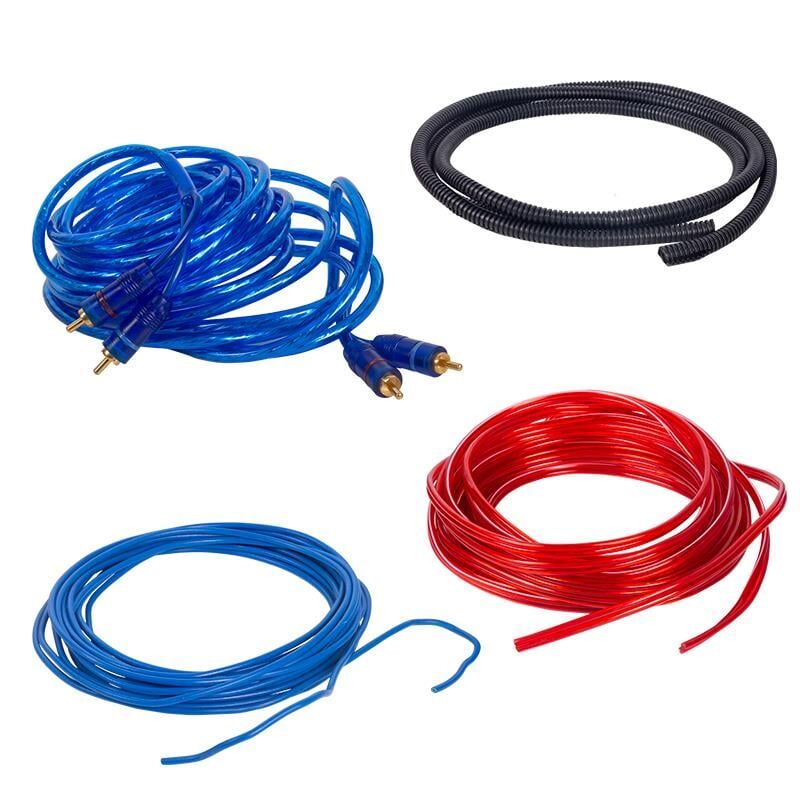 Magicvoice ST-4G 4 GA Oto Anfi Kablo Seti Amfi Ses Teyp Sistemi Kabloları