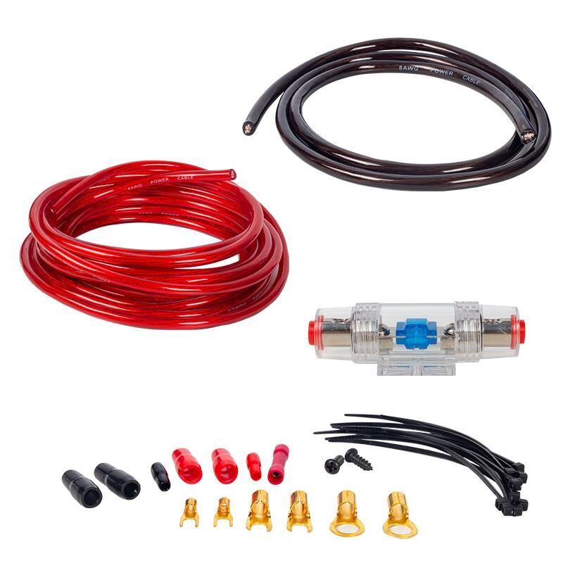 Magicvoice ST-4G 4 GA Oto Anfi Kablo Seti Amfi Ses Teyp Sistemi Kabloları