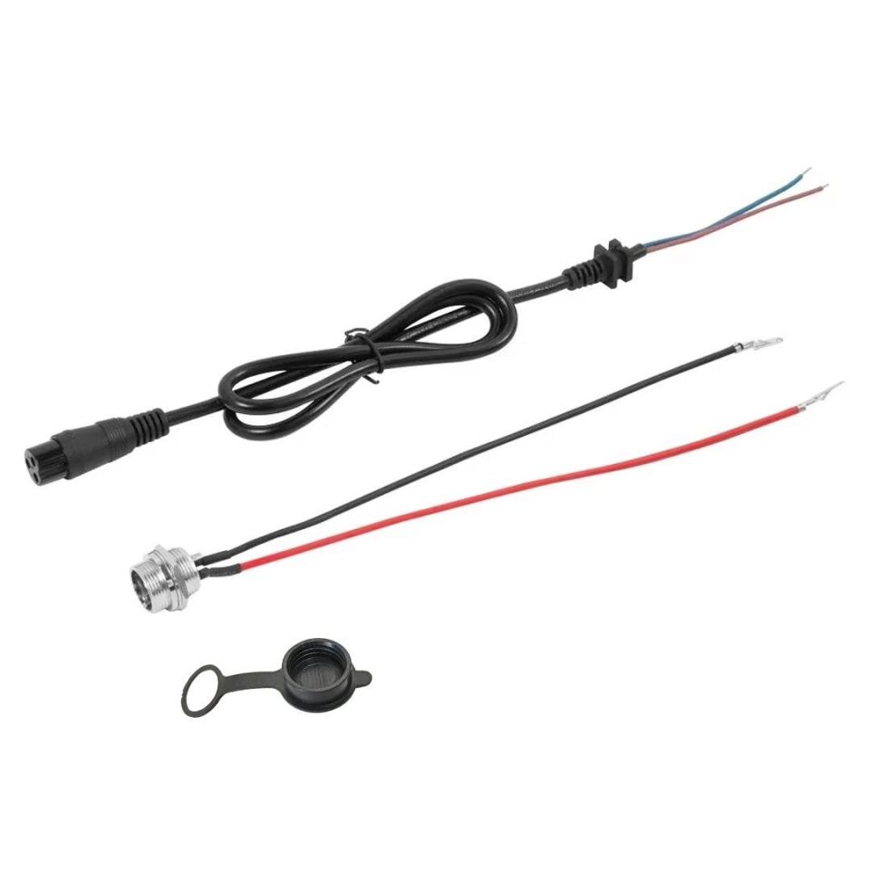 Powermaster 3 Pinli Ginger Elektrikli Bisiklet Motosiklet Scooter Araç Akü Şarj Konnektörü