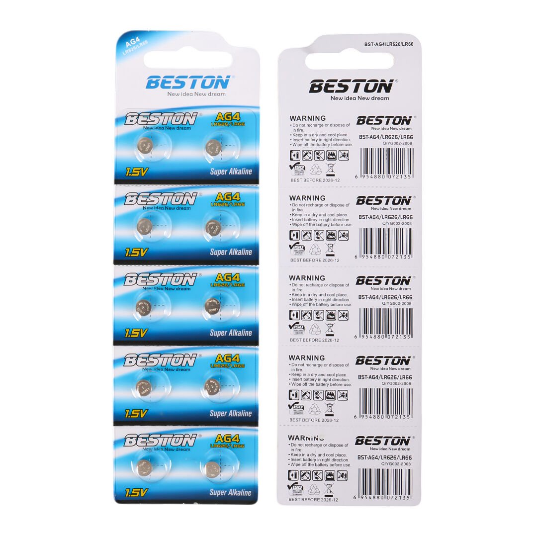 Oxford AG4 LR626 Alkalin Saat Pili 10 lu Paket Küçük Pil Saat Pili Düğme Pil